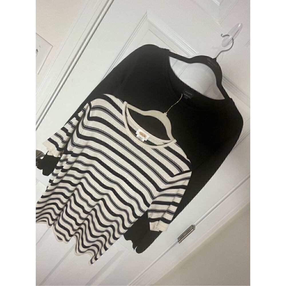 Talbots women’s bundle lot large cardigan and sweater
